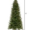 10 Douglas Fir Slim Christmas Tree w/2000 Low Voltage 3mm Lights